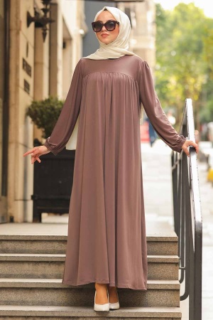 Mink Hihab Dress 5174V - 1