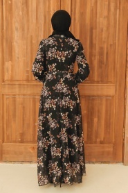 Mink Hijab Dress 279061V - Thumbnail