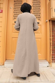Mink Hijab Dress 4362V - Thumbnail