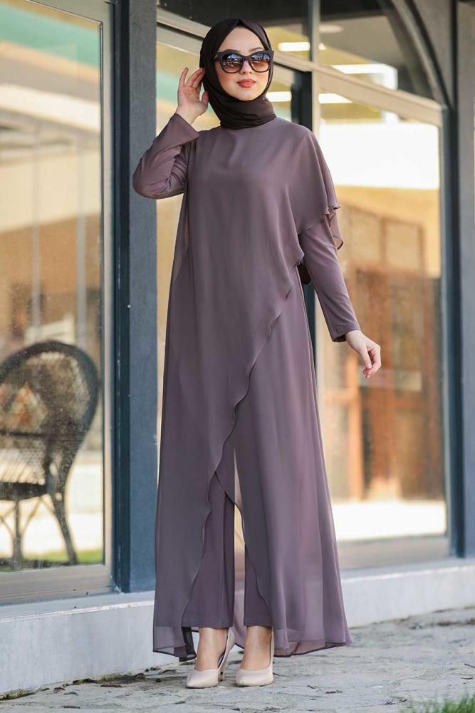 Mink Hijab Jumpsuit 51291V - 2