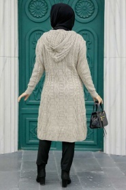 Mink Hijab Knitwear Cardigan 70020V - Thumbnail