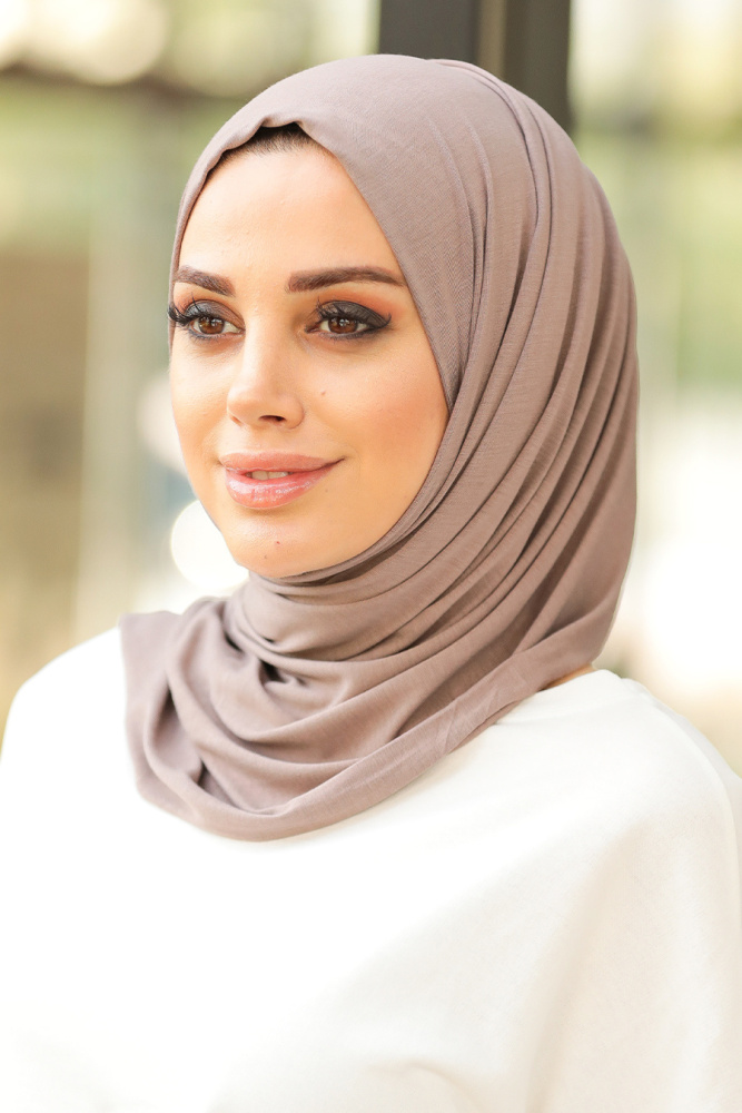 Mink Hijab Shawl 7528V - 1