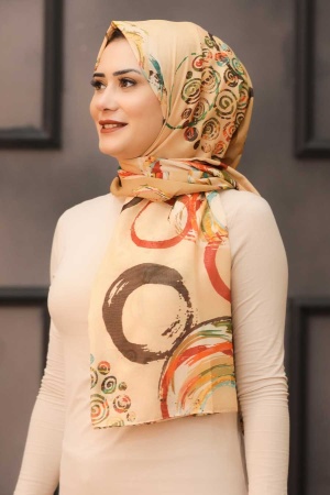 Mink Hijab Shawl 7564V - 1