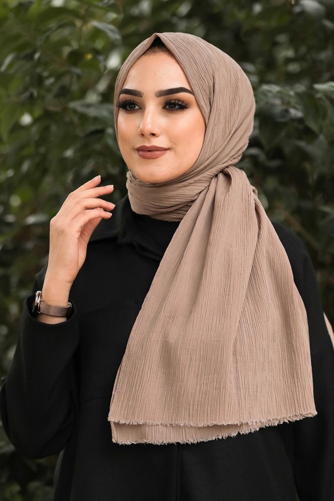 Mink Hijab Shawl 7571V - 1