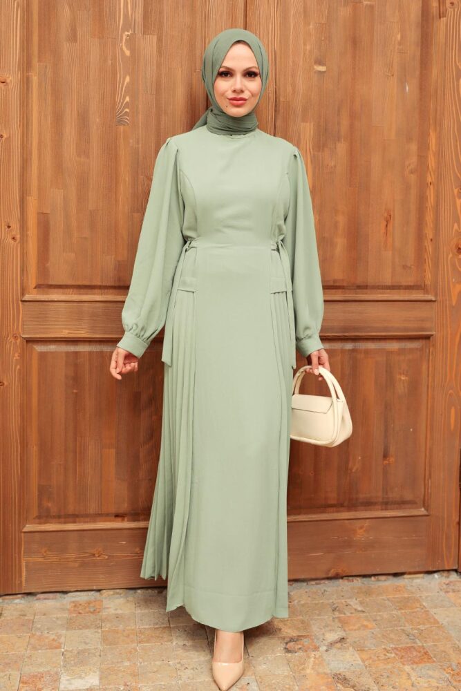 Mint Hijab Dress 45710MINT - 1