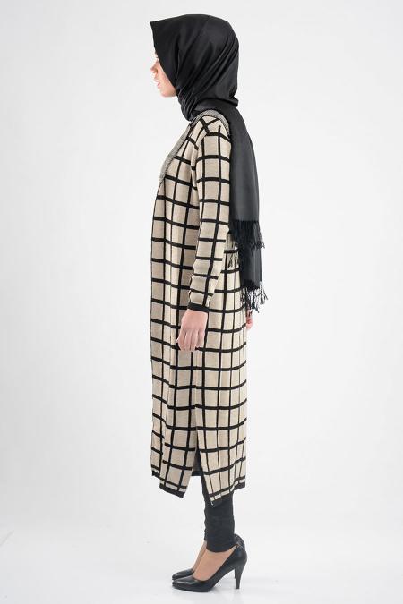 MLS - Beige Hijab Trico 3092BEJ - 2