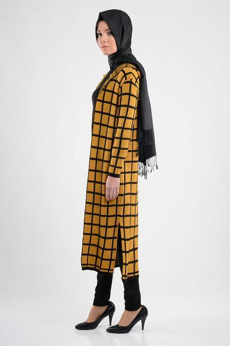 MLS - Mustard Hijab Trico 3092HR - 2