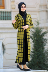 MLS - Oil Green Hijab Trico 3092YY - Thumbnail