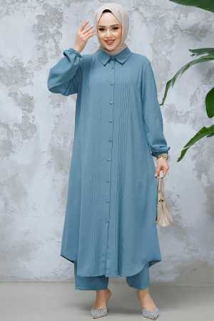 Modest Almond Green Dual Suit 10891CY - 2