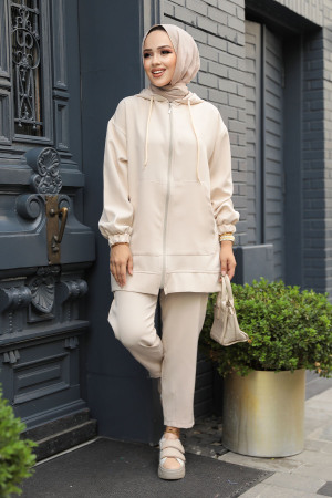 Modest Beige Dual Suit 10400BEJ - 2