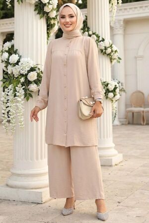 Modest Beige Dual Suit 12172BEJ 