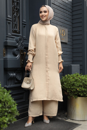 Modest Beige Dual Suit 12591BEJ - 3