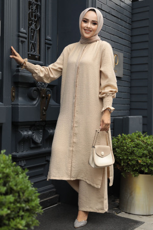 Modest Beige Dual Suit 12591BEJ - 2