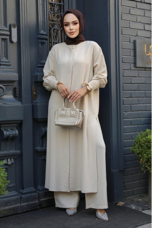 Modest Beige Dual Suit 14236BEJ - 2