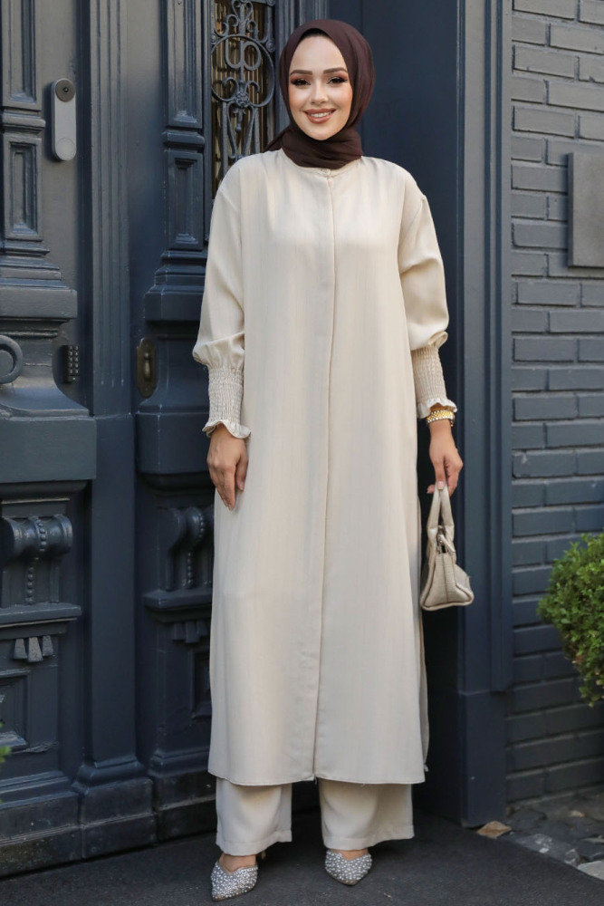 Modest Beige Dual Suit 14236BEJ - 3