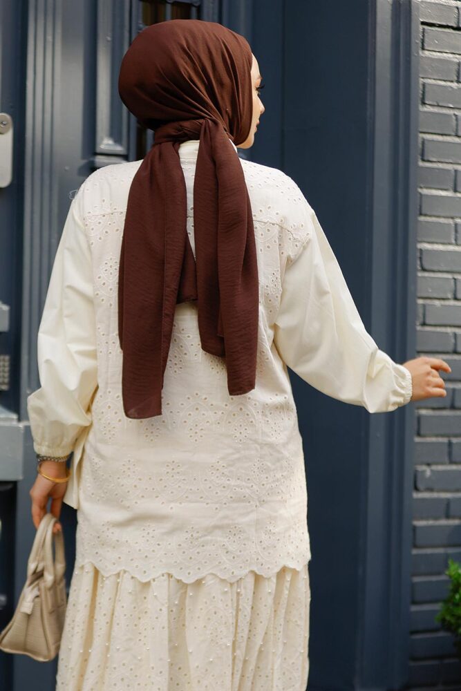 Modest Beige Top 14261BEJ - 7