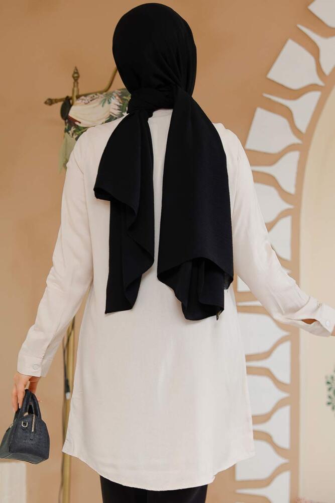 Modest Beige Tunic 11715BEJ - 2