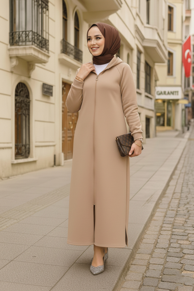 Modest Biscuit Coat 72231BS - 1