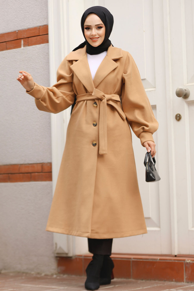 Modest Biscuit Stamp Coat 5946BS - 1