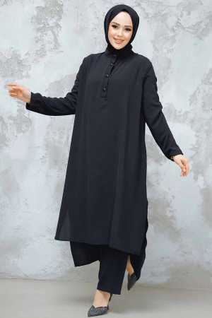 Modest Black Dual Suit 10102S - 1