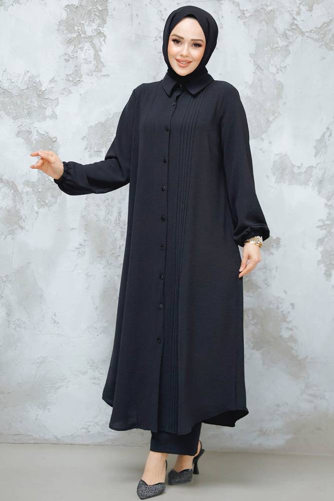 Modest Black Dual Suit 10891S - 1