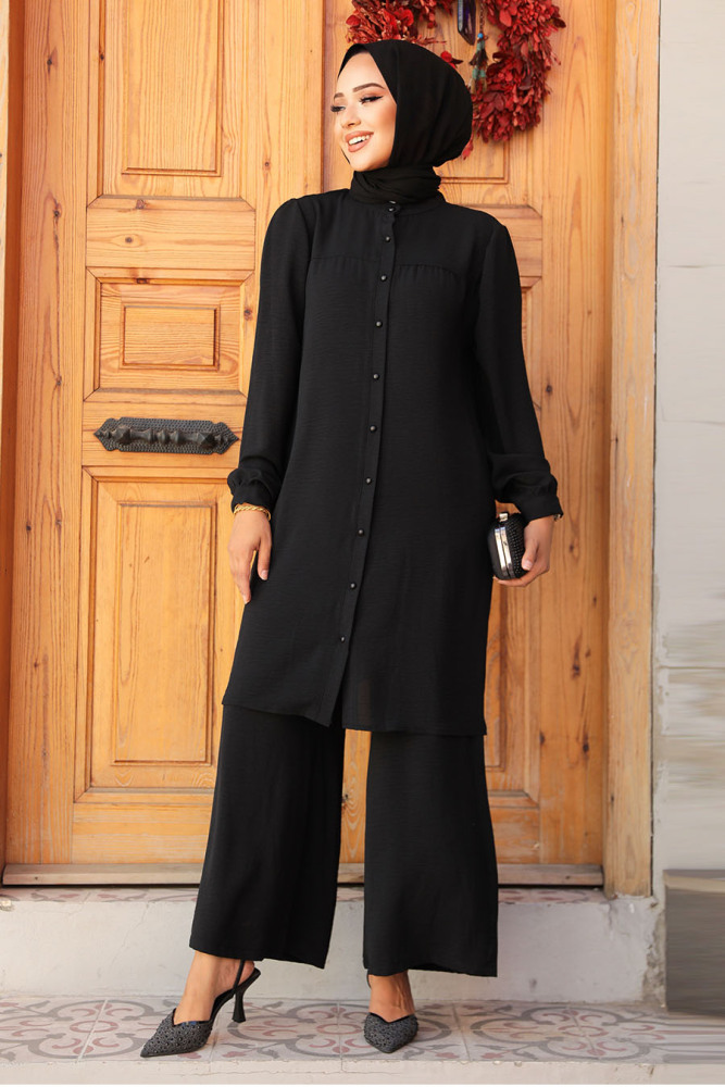 Modest Black Dual Suit 12172S - 2