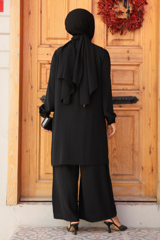 Modest Black Dual Suit 12172S - 3