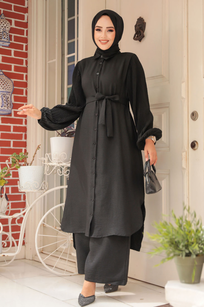 Modest Black Dual Suit 12581S - 2