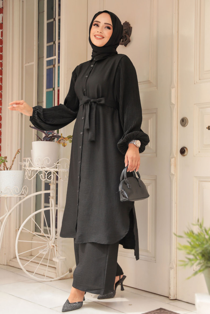 Modest Black Dual Suit 12581S - 1