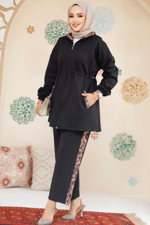 Modest Black Dual Suit 12741S - 1