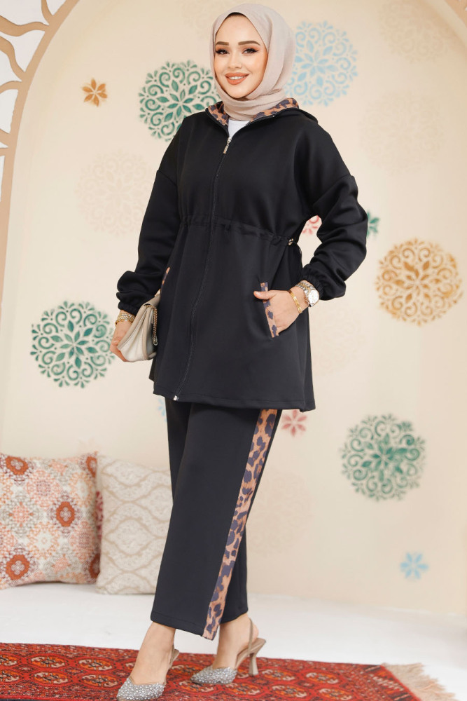 Modest Black Dual Suit 12741S - 1