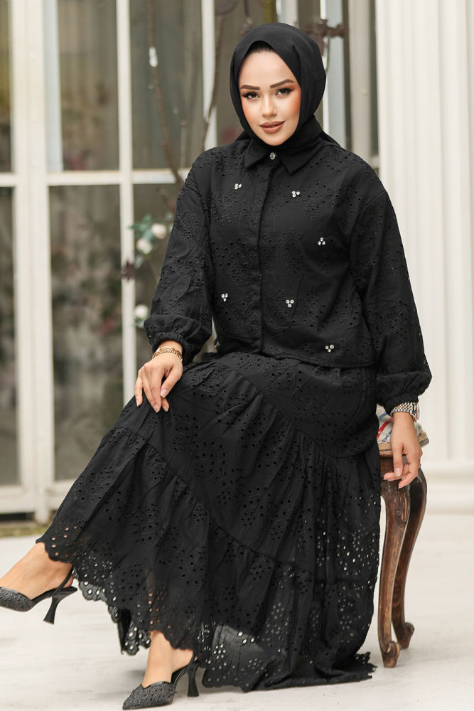 Modest Black Dual Suit 14271S - 1