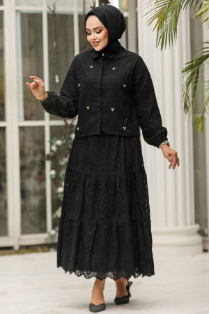 Modest Black Dual Suit 14271S - 3