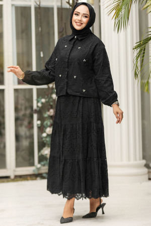 Modest Black Dual Suit 14271S - 4