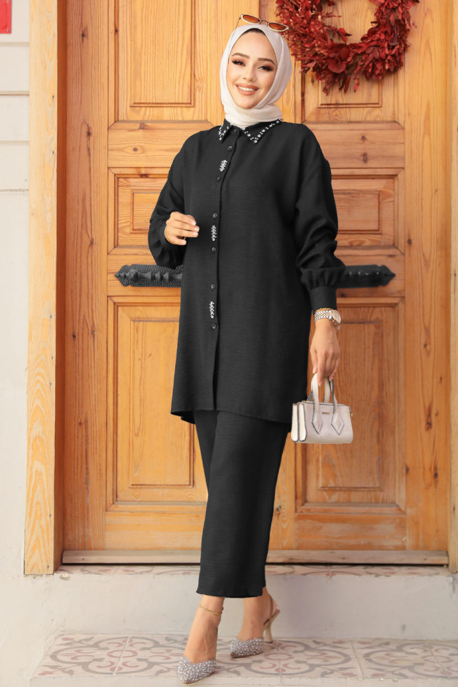 Modest Black Dual Suit 16701S - 1