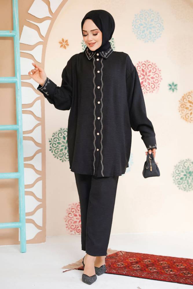 Modest Black Dual Suit 28501S - 3