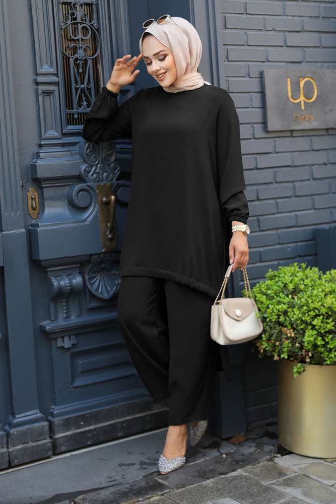 Modest Black Dual Suit 65876S - 1