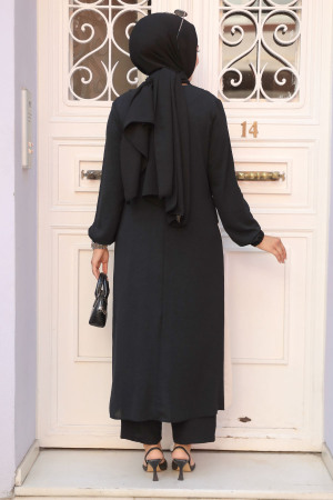 Modest Black Dual Suit 65877S - 4