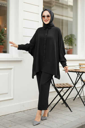 Modest Black Dual Suit 67751S - NEVA STYLE
