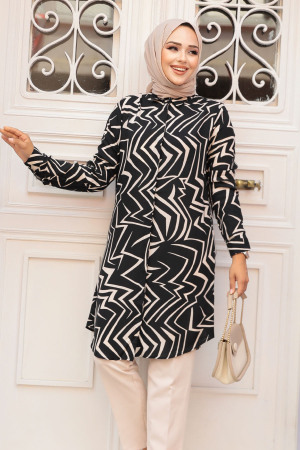 Modest Black Top 11708S - 1