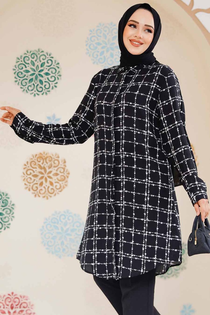 Modest Black Top 11717S - 1