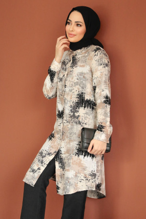 Modest Black Tunic 11677S - 3