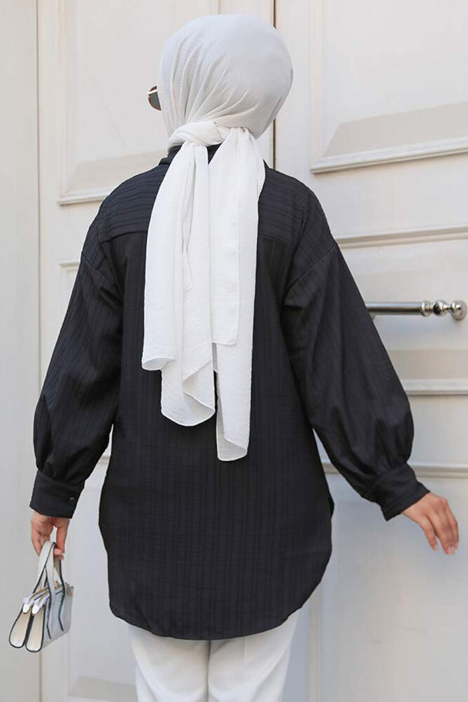 Modest Black Tunic 11905S - 3