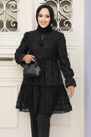 Modest Black Tunic 13921S - 2