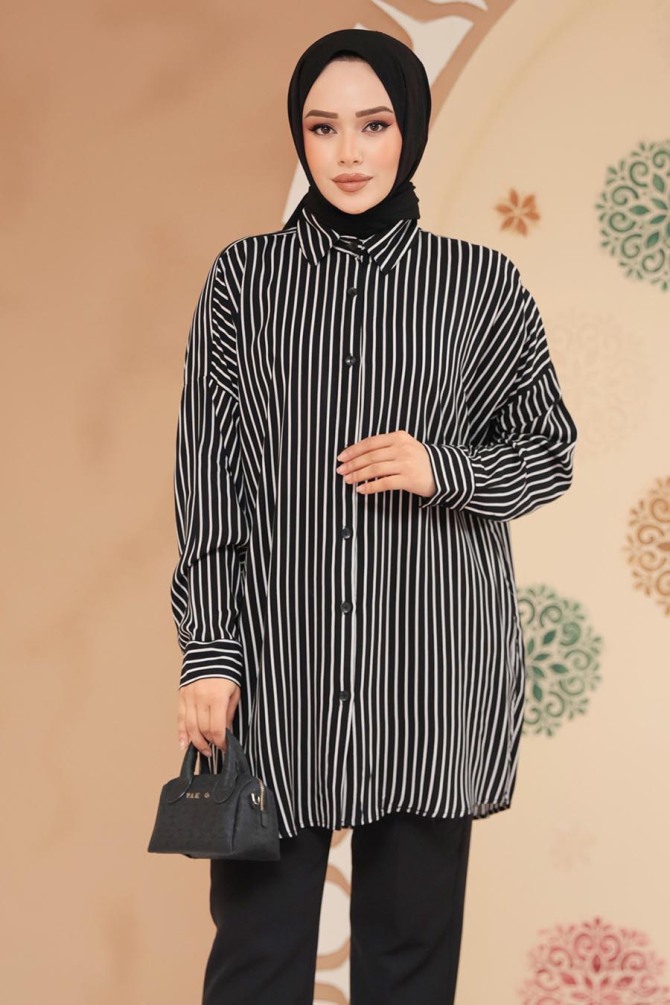 Modest Black Tunic 20417S - 2
