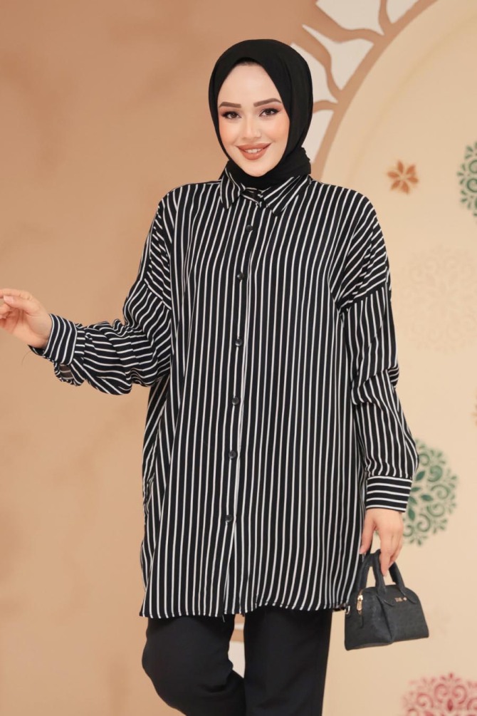 Modest Black Tunic 20417S - 1