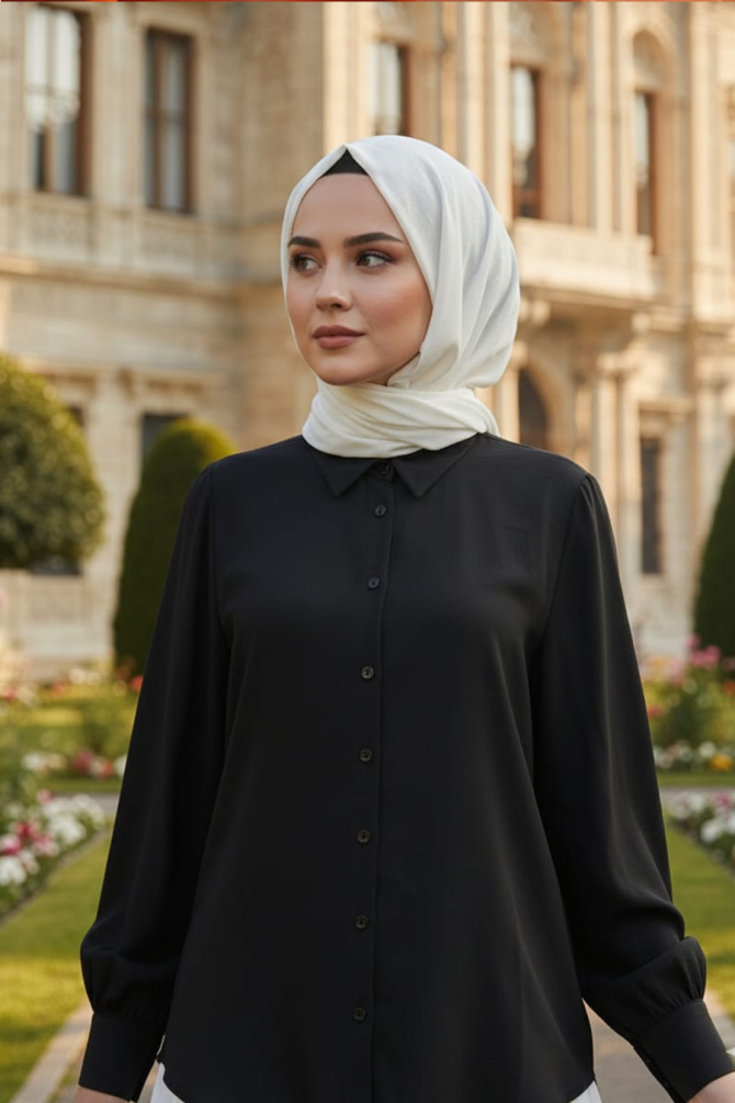 Modest Black Tunic 52284S - 2