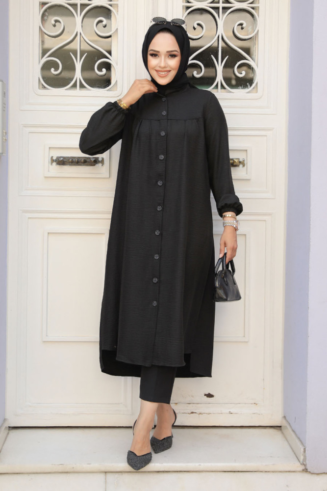 Modest Black Tunic 5642S - 2