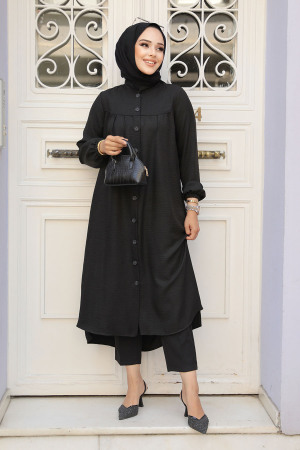 Modest Black Tunic 5642S - 3