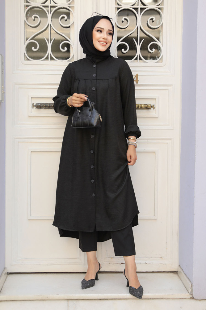 Modest Black Tunic 5642S - 3